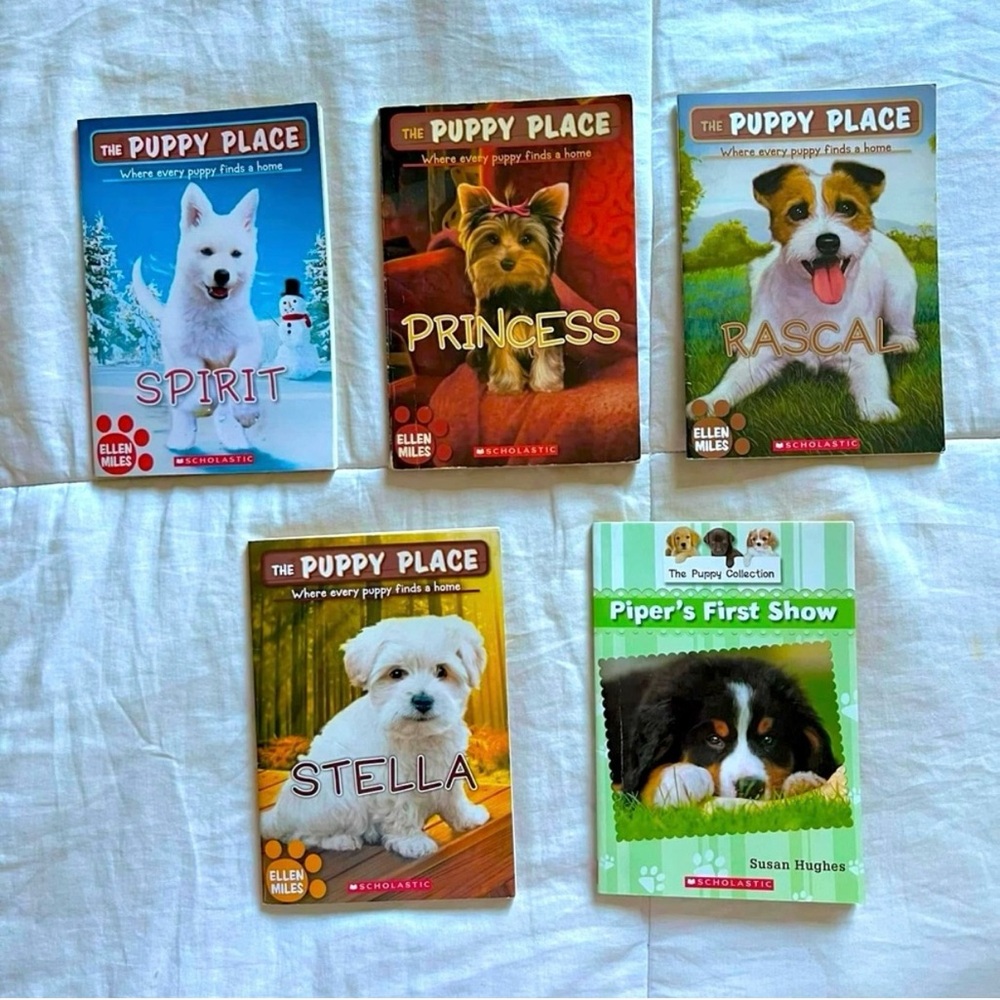 5️⃣The puppy🐶place chapter books 📚
